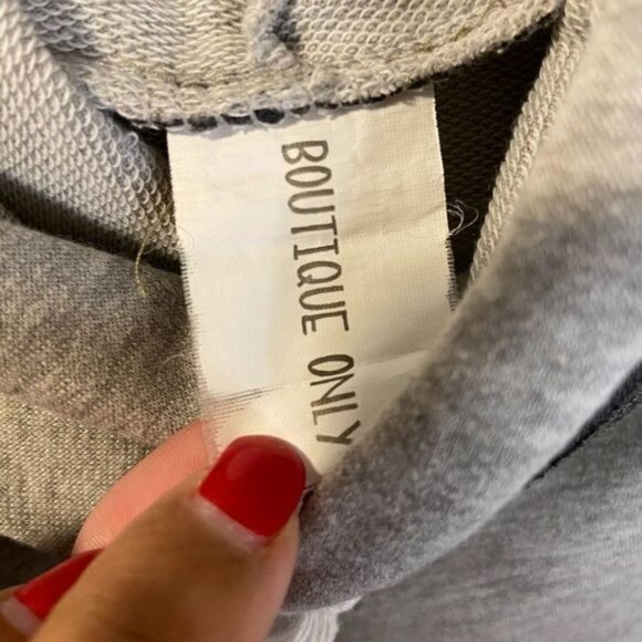 Boutique‎ Only Women's Active Zip up Long Sleeve Hoodie Raglan Jacket - Picture 6 of 6